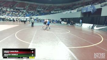 6A-285 lbs Cons. Round 4 - Brody Sahlfeld, Glencoe vs Benson Deibele, Grant