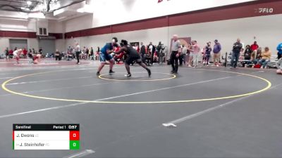 285 lbs Semifinal - John Steinhofer, Franklin Central vs Jaxson Owens, Lawrence Central