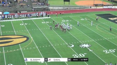 Replay: St. Andrews vs Erskine | Aug 31 @ 4 PM