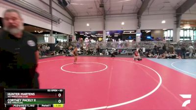 65 lbs Cons. Round 5 - Cortney Pacely Ii, Rise Wrestling vs Hunter Martens, Vici Wrestling Club