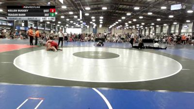 182 lbs Rr Rnd 1 - Kellen Buggey, Quest School Of Wrestling Gold vs Teagan Barr, Team Shutt Emperor Penguin