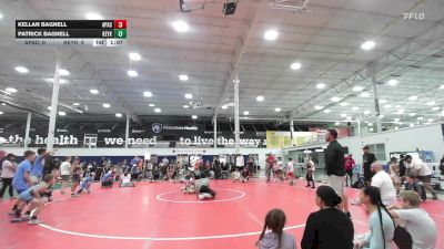 49 lbs 3rd Place - Kellan Bagnell, Apache - K6 vs Patrick Bagnell, Keystone Krush - K6