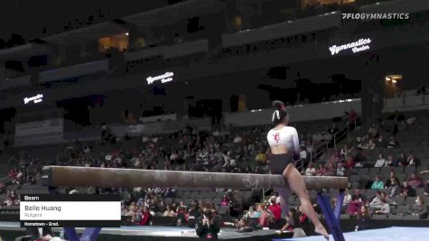 Belle Huang - Beam, Rutgers - 2022 Elevate the Stage Toledo presented by Promedica