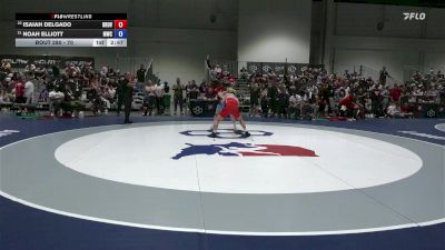 70 lbs Cons. Round 2 - Isaiah Delgado, Brunson UVRTC vs Noah Elliott, Menlo Wrestling Club