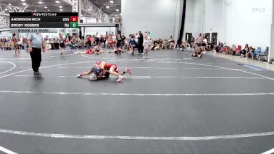 56 lbs Round 4 (8 Team) - Brody Rogers, PA Alliance vs Anderson Rich, U2 Vougars Uprising VHW