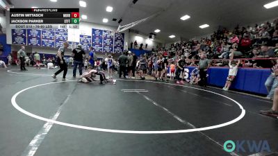 76-80 lbs Round Of 16 - Austin Mittasch, Morrison Takedown Club vs Jackson Parker, Standfast