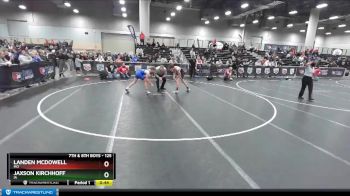 125 lbs Champ. Round 2 - Jaxson Kirchhoff, IA vs Landen McDowell, MO