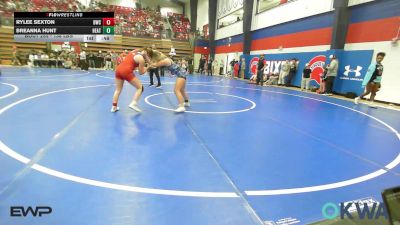 138 lbs 3rd Place - Rylee Sexton, Berryhill Wrestling Club vs Breanna Hunt, Heat