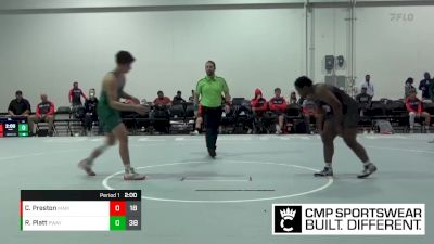 220 lbs Round 1 (4 Team) - Christian Preston, Black Mambas vs Robert Platt, Poway