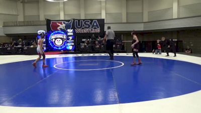 14U Boys - 80 lbs Champ. Round 1 - Conrad Walsh, Cory Clark Wrestling vs Jeremiah Maldonado, Munster Wrestling Club