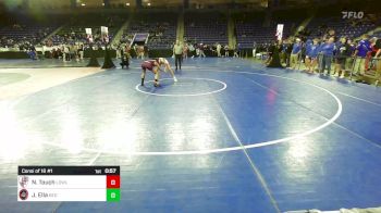 106 lbs Consi Of 16 #1 - Nick Touch, Lowell vs Jackson Ella, Bedford