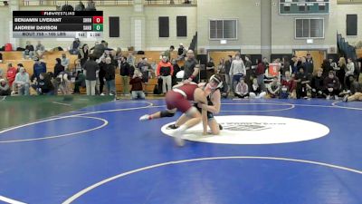 165 lbs 7th Place - Benjamin Liverant, Sharon vs Andrew Davison, Sandwich