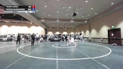 132 lbs Semis - Frank Leanza, Pennsylvania vs Weston Baumgartner, Maryland