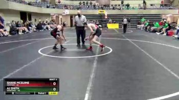 126 lbs Quarterfinals (8 Team) - AJ Smith, Shakopee vs Shane McGuine, Huntley