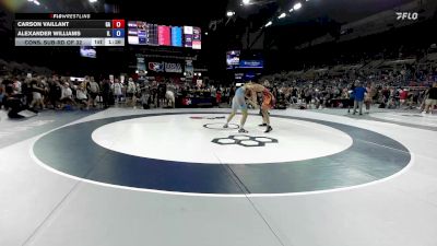190 lbs Cons. Sub-rd Of 32 - Carson Vaillant, GA vs Alexander Williams, IL