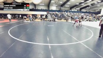 133 lbs Champ. Round 2 - Aamire Gaskins, Arcadia vs Stone Yuen, McDaniel