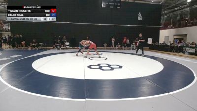 86 kg Cons. Sub-rd Of 32 - Gavin Ricketts, Knights RTC vs Caleb Neal, Southern Illinois Regional Training Center