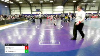 56 lbs Final - Tatem O'Dell, Refinery vs Kobie Sharpe, Wolf Gang Wr Ac