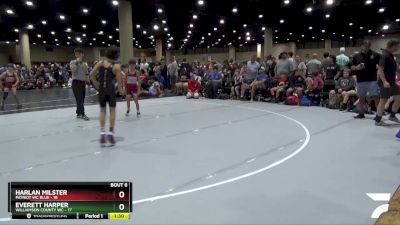 75 lbs Round 2 (6 Team) - Everett Harper, Williamson County WC vs Harlan Milster, Patriot WC Blue