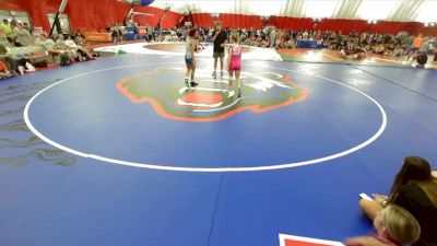 114 lbs Round 7 (10 Team) - Mollie Schifo, Illinois Top Dawg vs Maya Stringer, Franklin Central