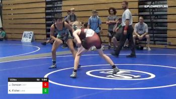 120 lbs Consi Of 8 #2 - Josh Denson, East Paulding High School vs Kaiden Fisher, Lake Norman