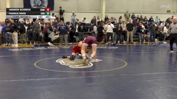 157 lbs Cons. Round 2 - Andrew Schreck, Chaminade vs Patrick Dros, Fordham Prep