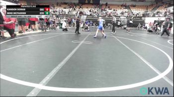 76 lbs Consi Of 4 - Kandon Doran, Choctaw Ironman vs Mike McFadden, CCYO