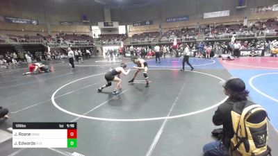 126 lbs Rr Rnd 3 - Johnnie Roane, Dragon Wrestling Club vs Jacob Edwards, X-CLUSIVE Wrestling