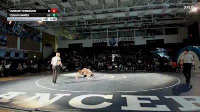 190 lbs 1st Place Match - Elijah Hawes, Layton vs Judson Yorgason, West Field