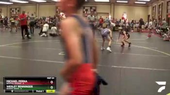 67 lbs Round 5 (6 Team) - Wesley Renninger, Revival White vs Michael Perna, Bitettio Trained