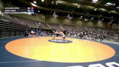 180 lbs Round 3 (3 Team) - Gabby Akers, Murray State vs Alexandra Grow, Iowa Central Community College