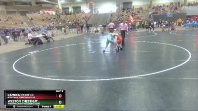 125 lbs Quarterfinal - Camden Porter, Blackman Wrestling Club vs Weston Chestnut, Williamson Co Wrestling Club