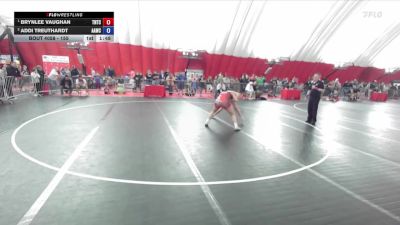 155 lbs Round 3 - Brynlee Vaughan, Team Nazar Training Center vs Addi Treuthardt, Alber Athletics Wrestling Club