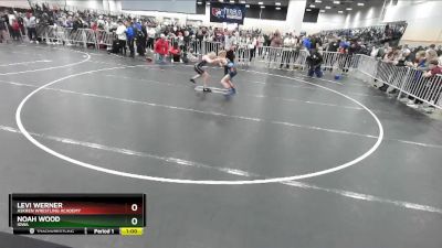 77 lbs Cons. Round 2 - Levi Werner, Askren Wrestling Academy vs Noah Wood, Iowa