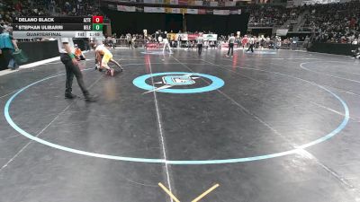 4A 157 lbs Quarterfinal - Delano Black, Aztec vs Stephan Ulibarri, Belen