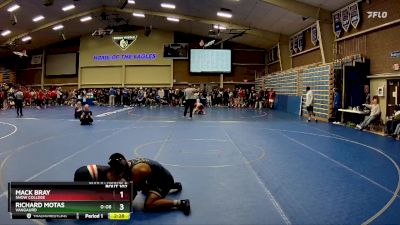 165 lbs Champ. Round 2 - Mack Bray, Snow College vs Richard Motas, Vangaurd