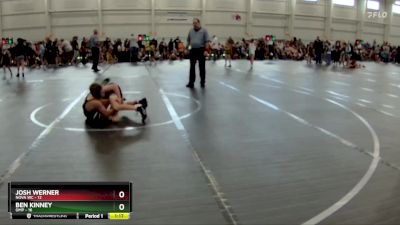 92 lbs Round 5 (10 Team) - Josh Werner, NOVA WC vs Ben Kinney, OMP