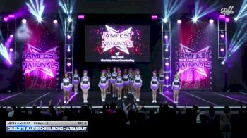 Charlotte Allstar Cheerleading - Ultra Violet [2026 L2 Junior - Small - B DAY 2] 2026 JAMfest Cheer Super Nationals