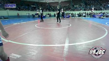 46 lbs Round Of 16 - Rhiller Ellison, El Reno Wrestling Club vs Antonio Gonzales, Standfast