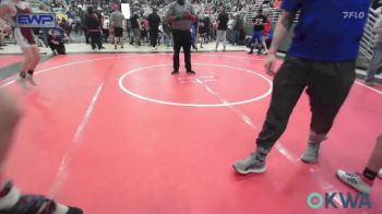 70 lbs Semifinal - Jake Potts, Wagoner Takedown Club vs Aidyn Hall, Blackwell Wrestling Club