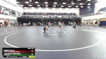 165 lbs Champ. Round 2 - Robin Oxlaj, Santa Rosa Junior College vs Armando Renteria, Moorpark