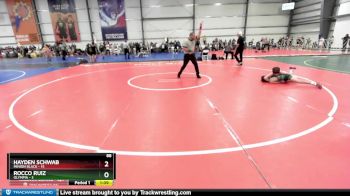 88 lbs Rd# 1 9:00am Friday - Hayden Schwab, Minion Black vs Rocco Ruiz, Olympia