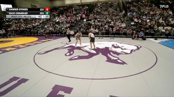 4A 215 lbs Cons. Round 2 - Xander Stokes, Sky View vs Zack Chandler, Snow Canyon