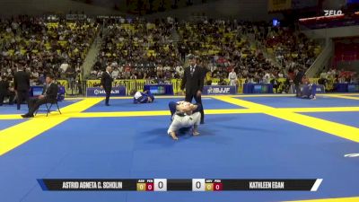 Kathleen Egan vs Astrid Scholin | 2025 World Jiu-Jitsu IBJJF Championship