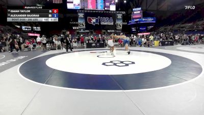 285 lbs Cons. Sub-quarters - Isaiah Taylor, PA vs Alexander Bajoras, MA