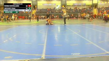 133 lbs Champ. Round 2 - Roman McWilliams, Montevallo vs Anthony Piaia, Keiser University