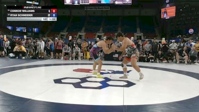 285 lbs Cons. Rd Of 32 - Connor Williams, Illinois vs Ryan Schneider, Connecticut