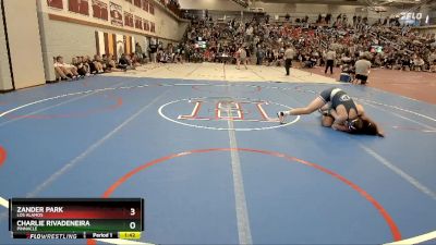 157 lbs Champ. Round 1 - Zander Park, Los Alamos vs Charlie Rivadeneira, Pinnacle