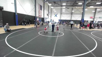 55 lbs Rr Rnd 4 - Kaeson Koppelman, Team Aggression vs Sariah Fisher, Alpha Miami Grappling