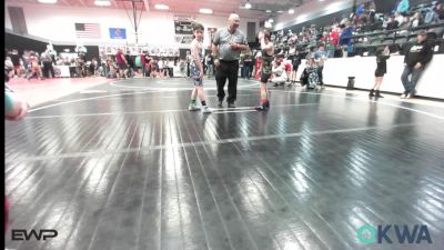 80-85 lbs Rr Rnd 1 - Liam Wright, Broken Arrow Wrestling vs Jamey Scott, Northeast Take Down Club